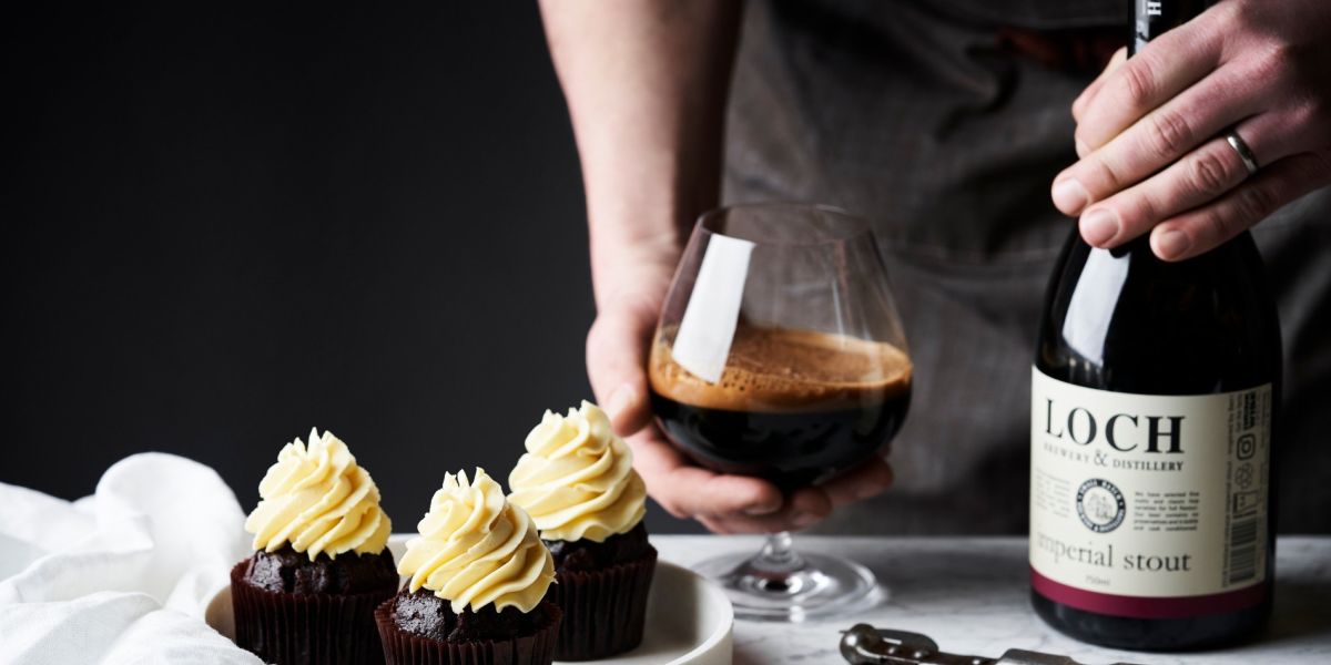 Chocolate Stout Cupcakes - Cuveé Chocolate